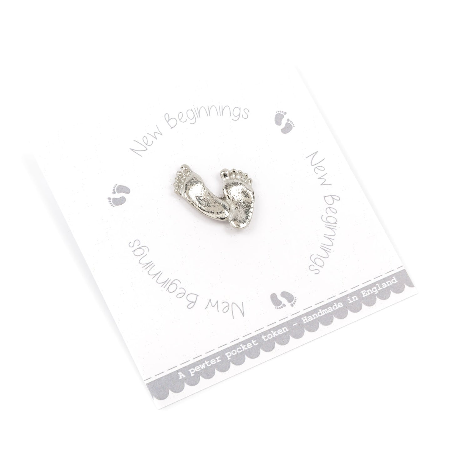 New Beginnings - Metal footprint design