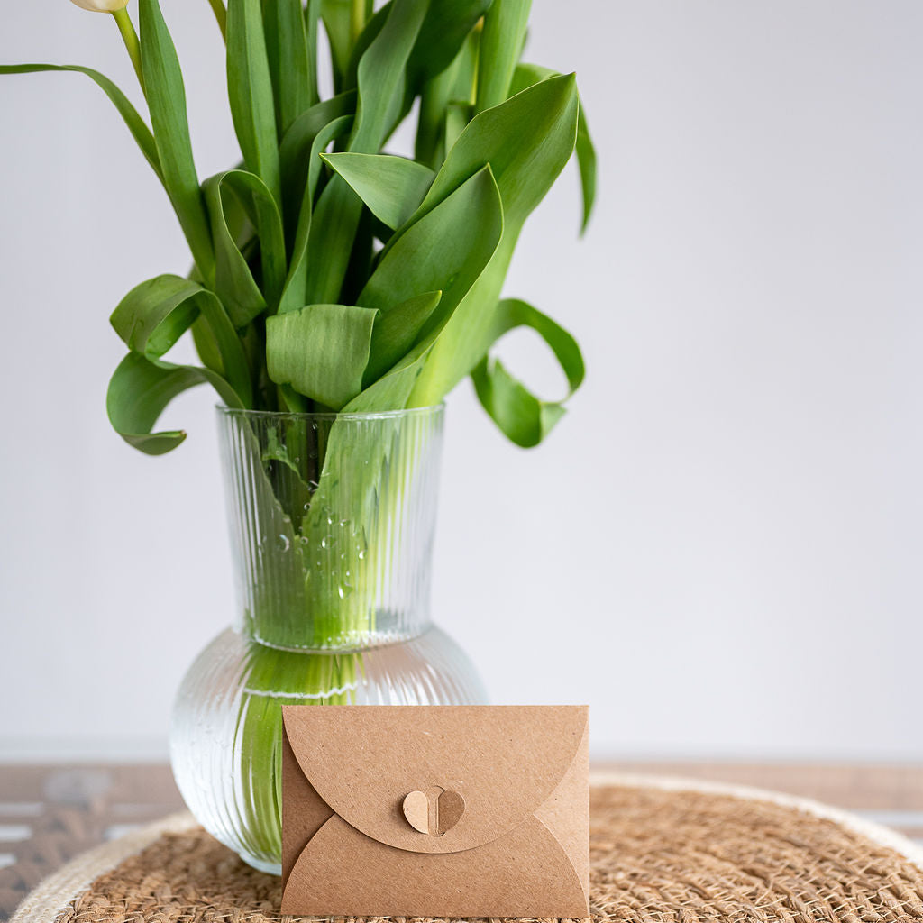 A  little love from me to you - Special Friend heart  pebble on cute gift card with envelope (Copy)