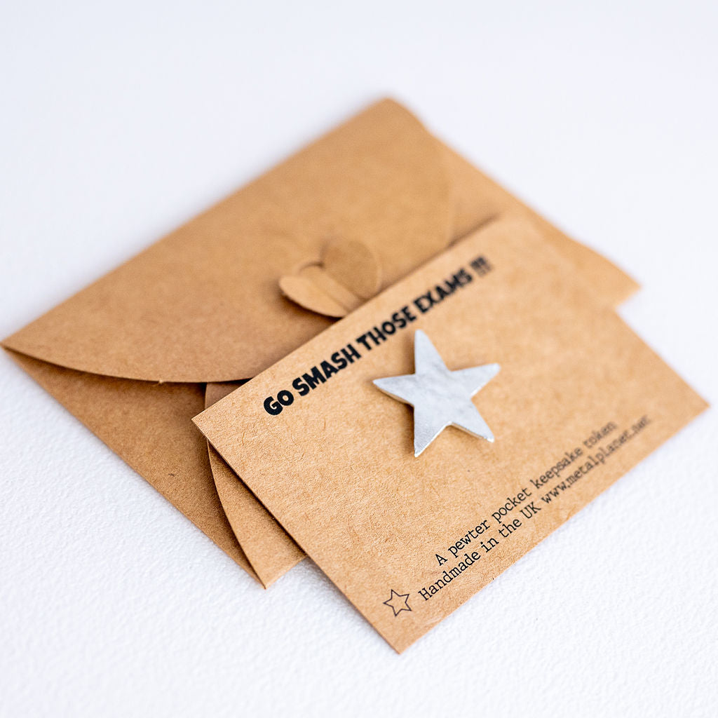 Go smash those exams - Lucky Star pocket keepsake gift