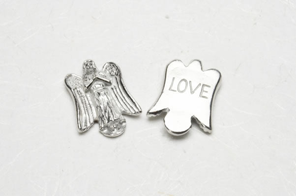Beautiful pewter pocket Angels - 9 designs