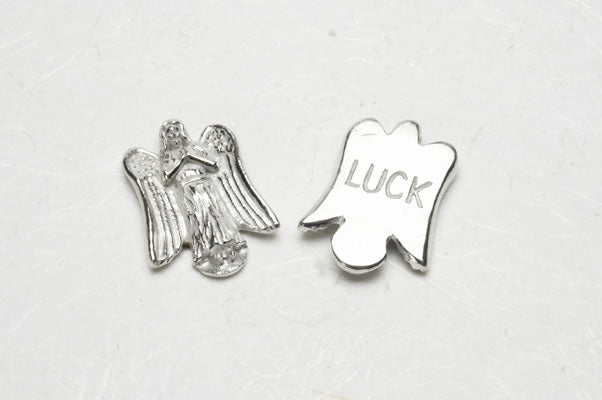 Beautiful pewter pocket Angels - 9 designs