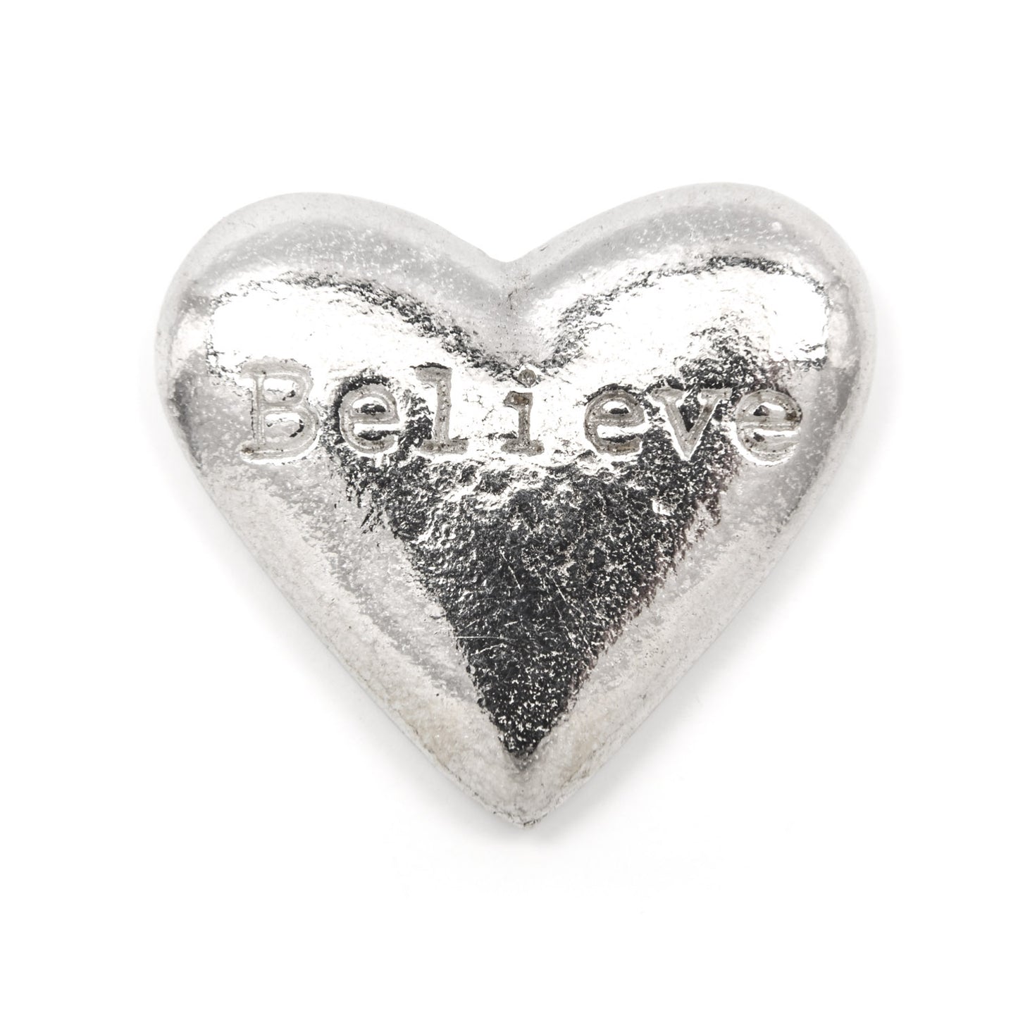 Believe Pewter keepsake pebble