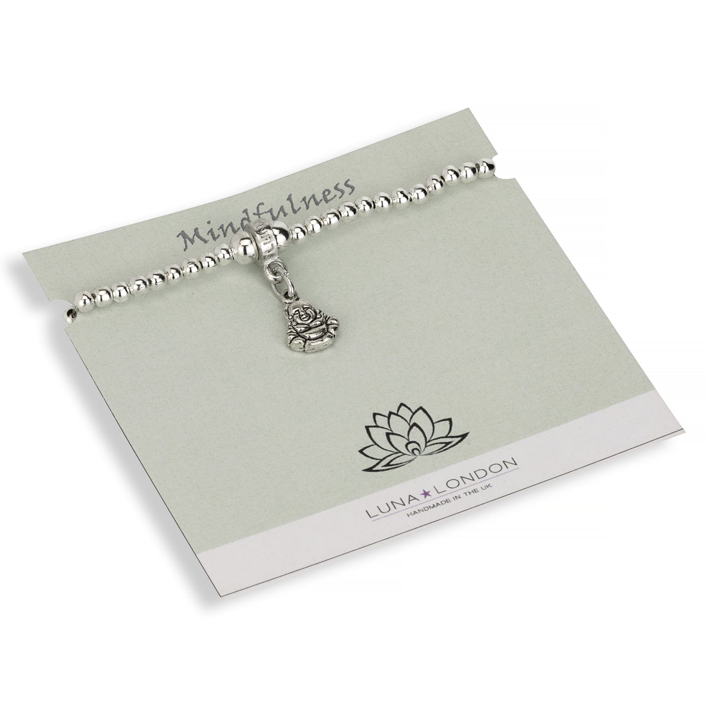 Buddha mindfulness stretch bracelet