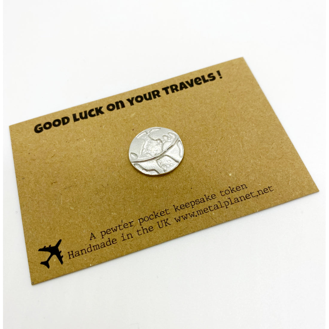 Good Luck On Your Travels  - World charm giftset