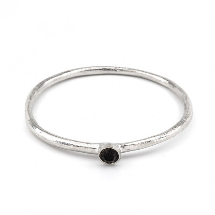 A range of Hammered pewter bangles in stunning colours