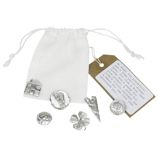 Travel keepsakes in cute gift pouch
