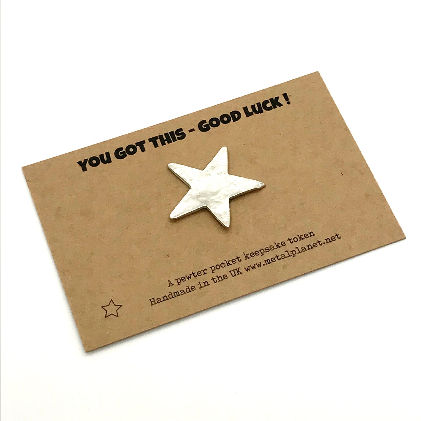 A star for luck 'You got this - Star pocket keepsake' gift set