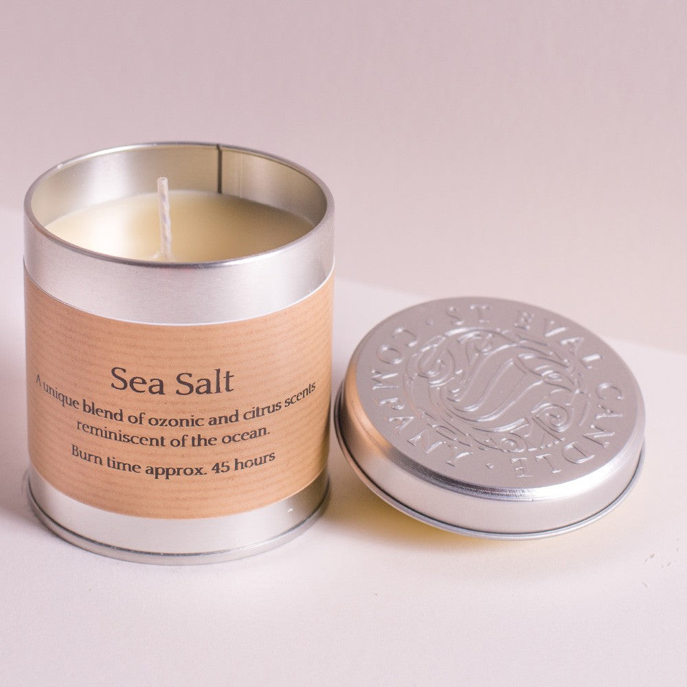 Sea Salt - Soy wax candle tin