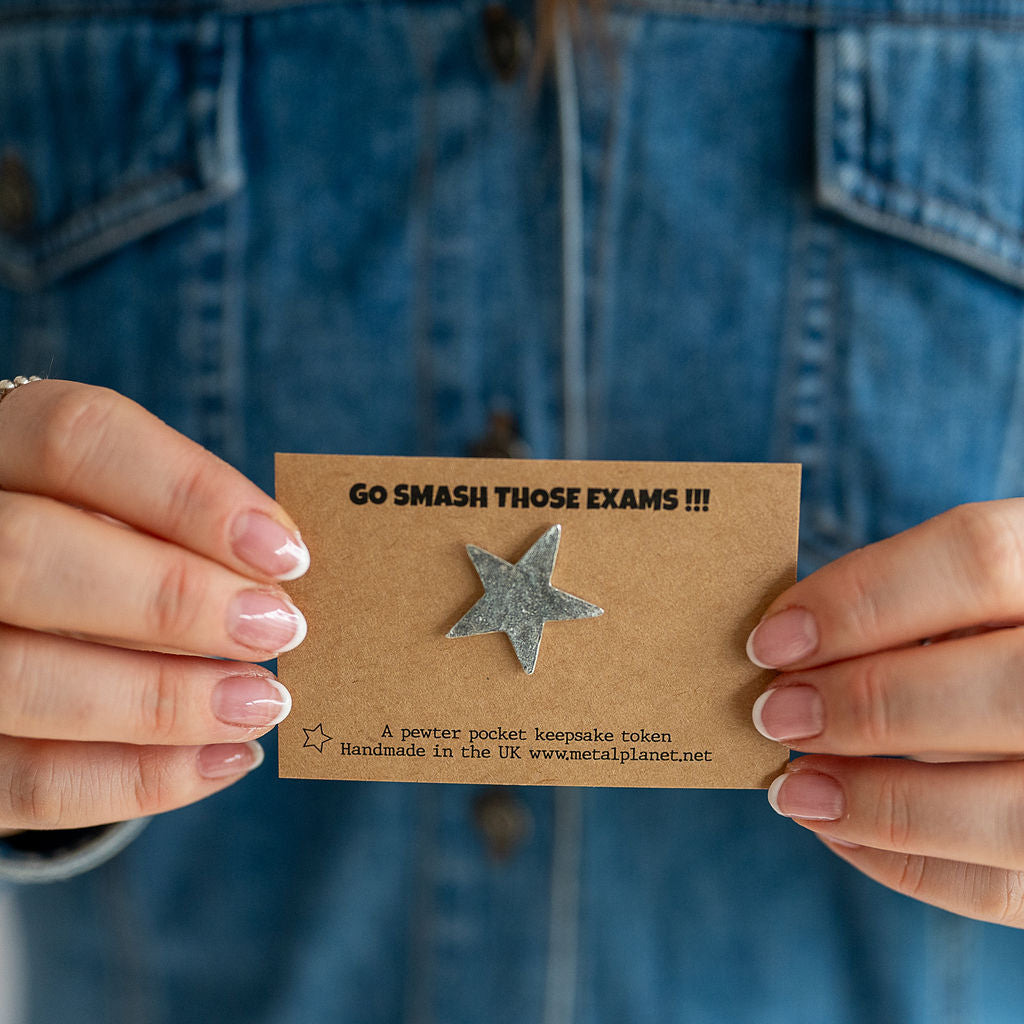 Go smash those exams - Lucky Star pocket keepsake gift