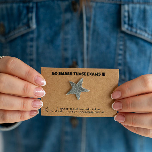 Go smash those exams - lucky Star pocket keepsake gift set