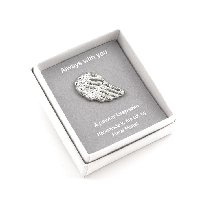 Angel wing gift boxed