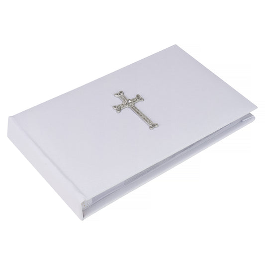 First Holy Communion/Cross Album White/Pink/Blue (Holds 40 6x4 inch photos)